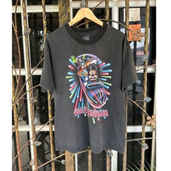 Other - 90S Disney Space Mountain Faded Tees